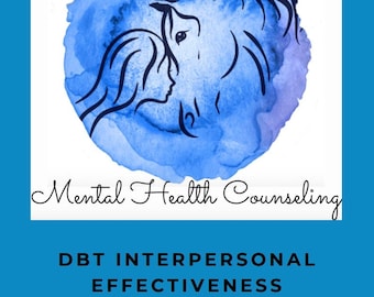 DBT Workbook Bundle Mindfulness/Distress Tolerance/Emotional Regulation/Interpersonal Effectiveness  from a Licensed Therapist