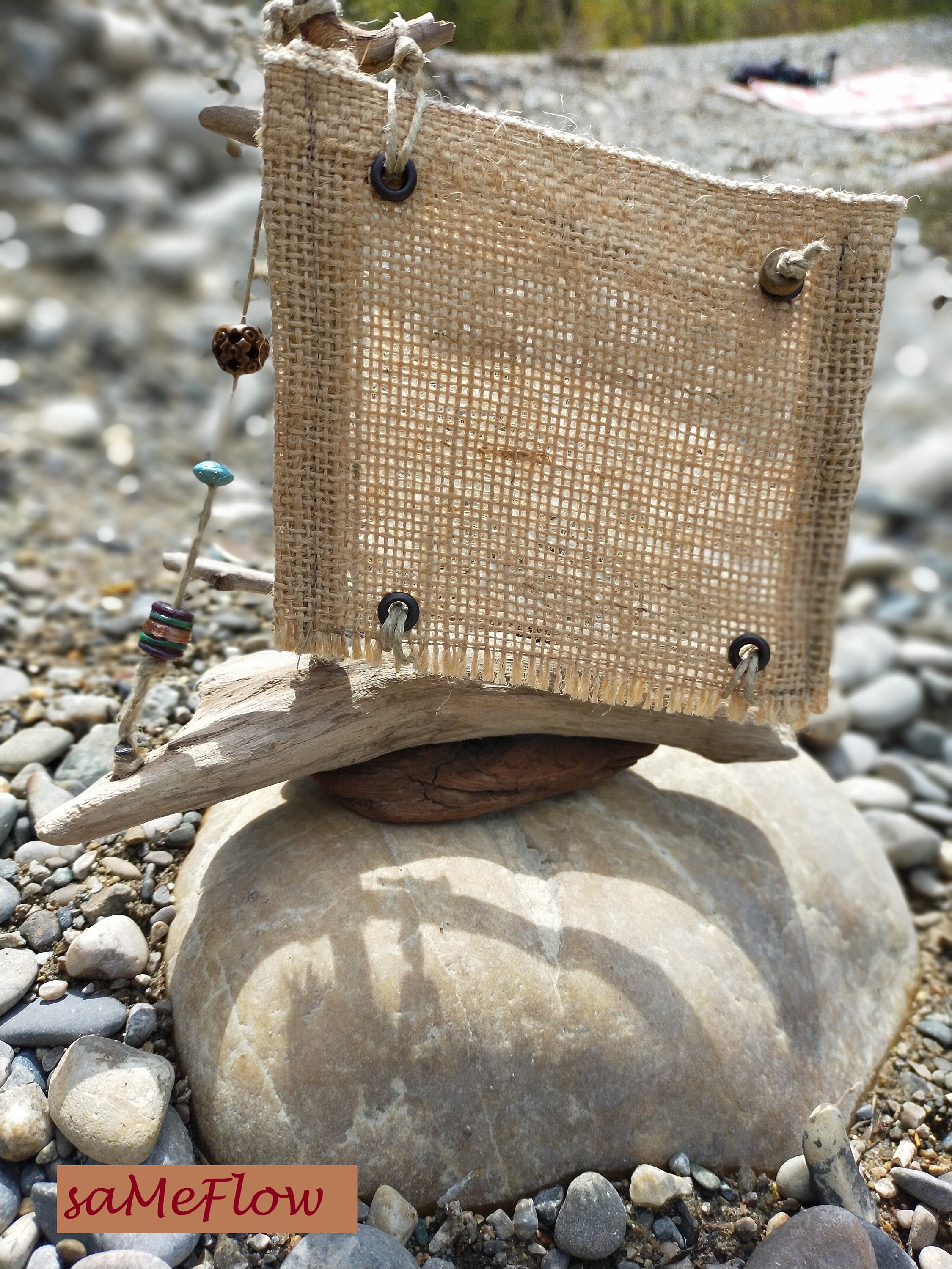 Bateaux Bois Flotté , Décoration Mer, Artisanat, Fait Main, Idée Cadeau