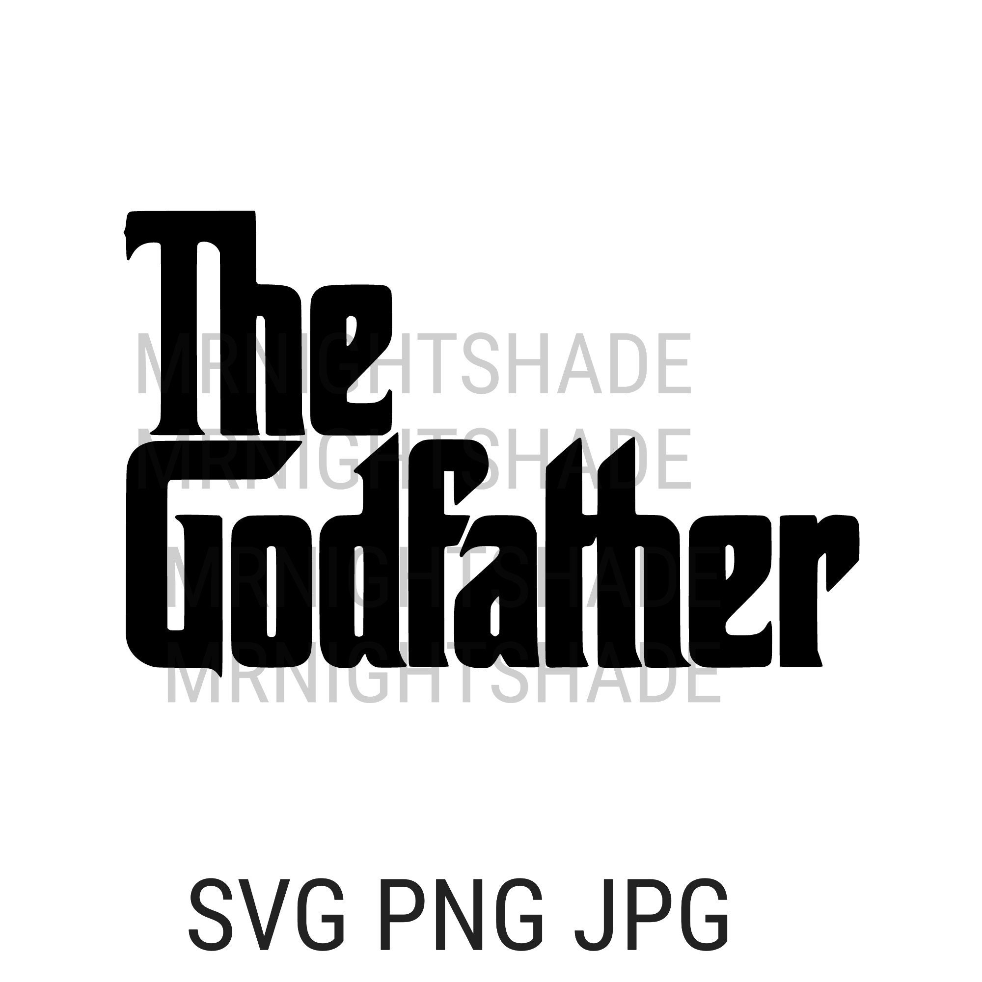 Download The Godfather Mafia Emblem Logo SVG et JPEG Cutting Files ...