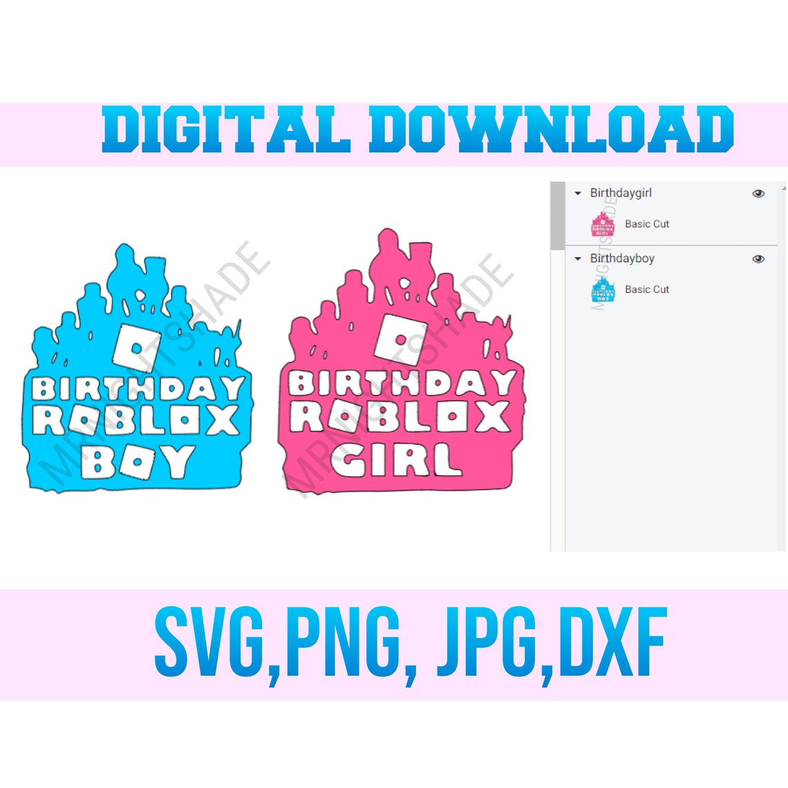 Free Free Roblox Birthday Svg 123 SVG PNG EPS DXF File
