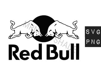 Red Bull Svg Etsy
