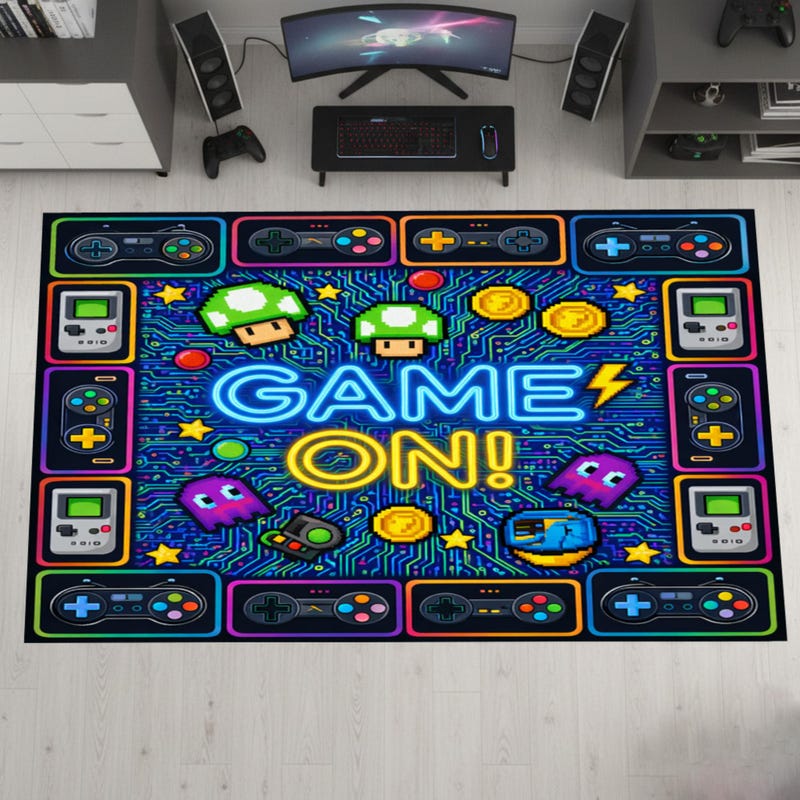 Gaming Rugs - Etsy