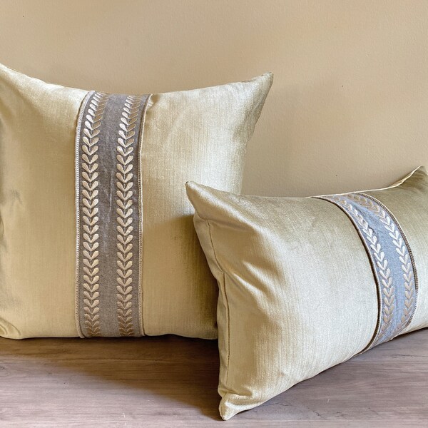 Trim Tape Pillow - Etsy