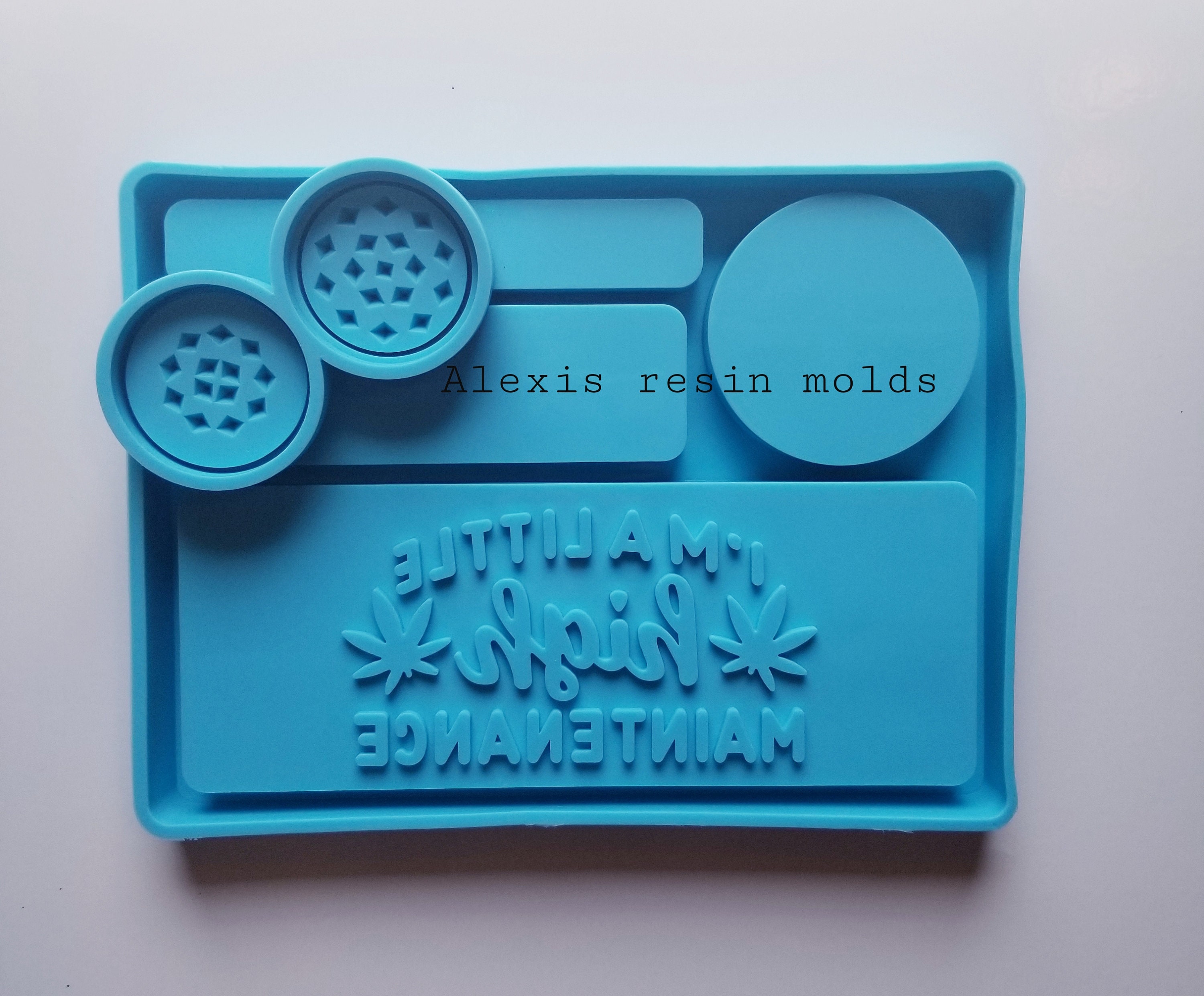 Tray Resin Molds, Ashtray Resin Molds, Smoker Set Silicone Mold, Grinder  Resin Mold, Rolling Tray Molds, DIY Craft Casting Resin Supplies 