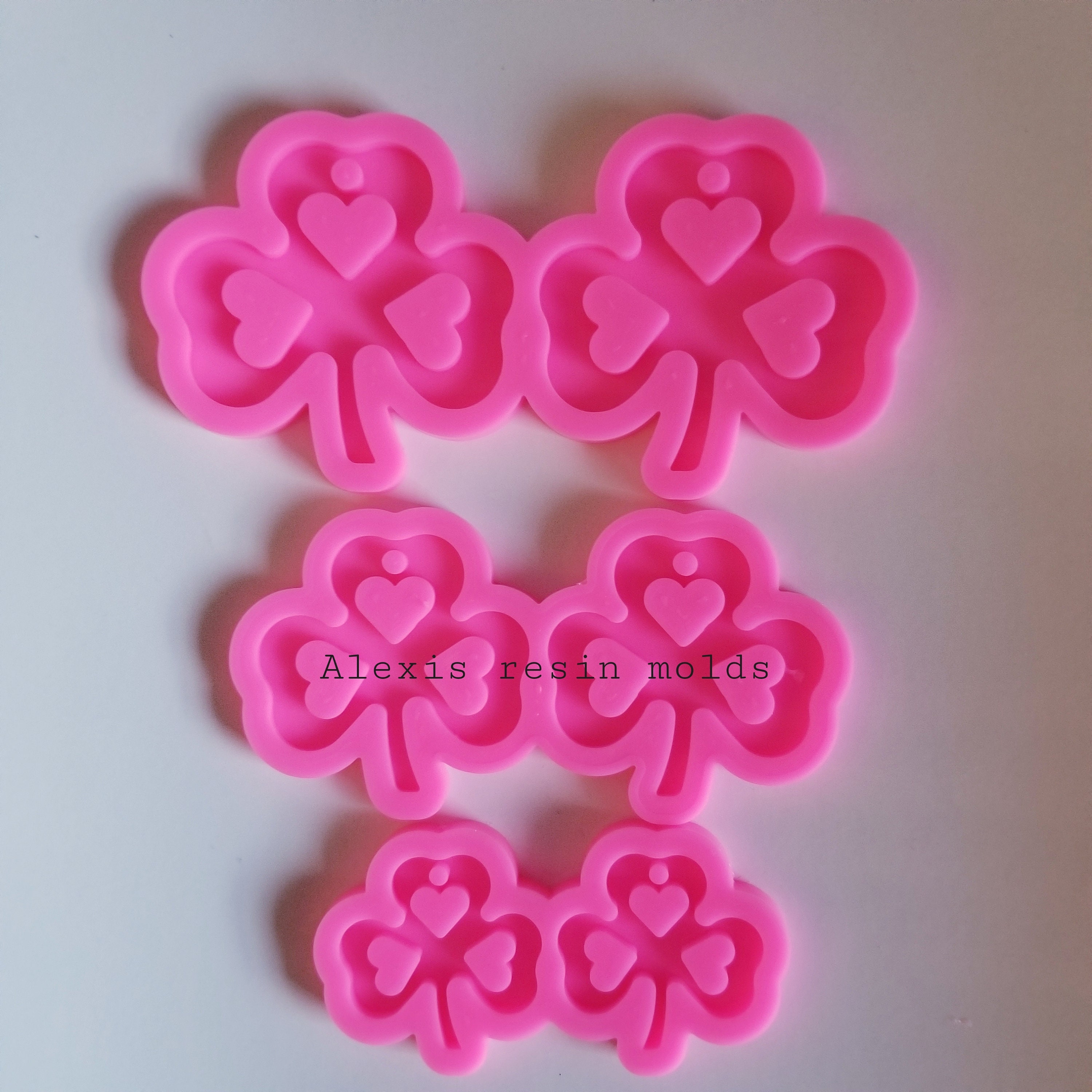 Silicone Four Leaf Clover Molds Round Multifunctional - Temu