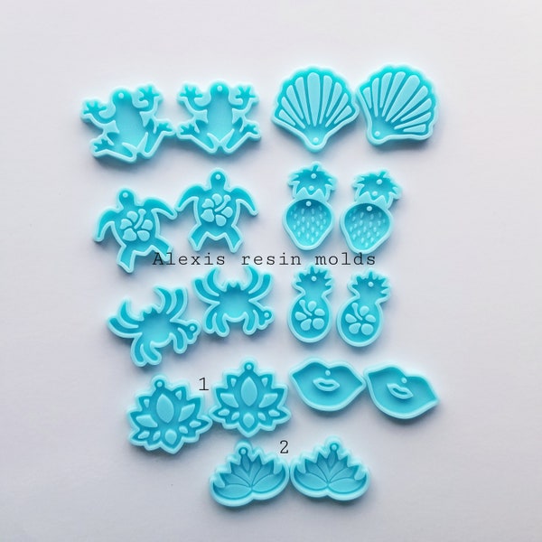 Cute earring molds