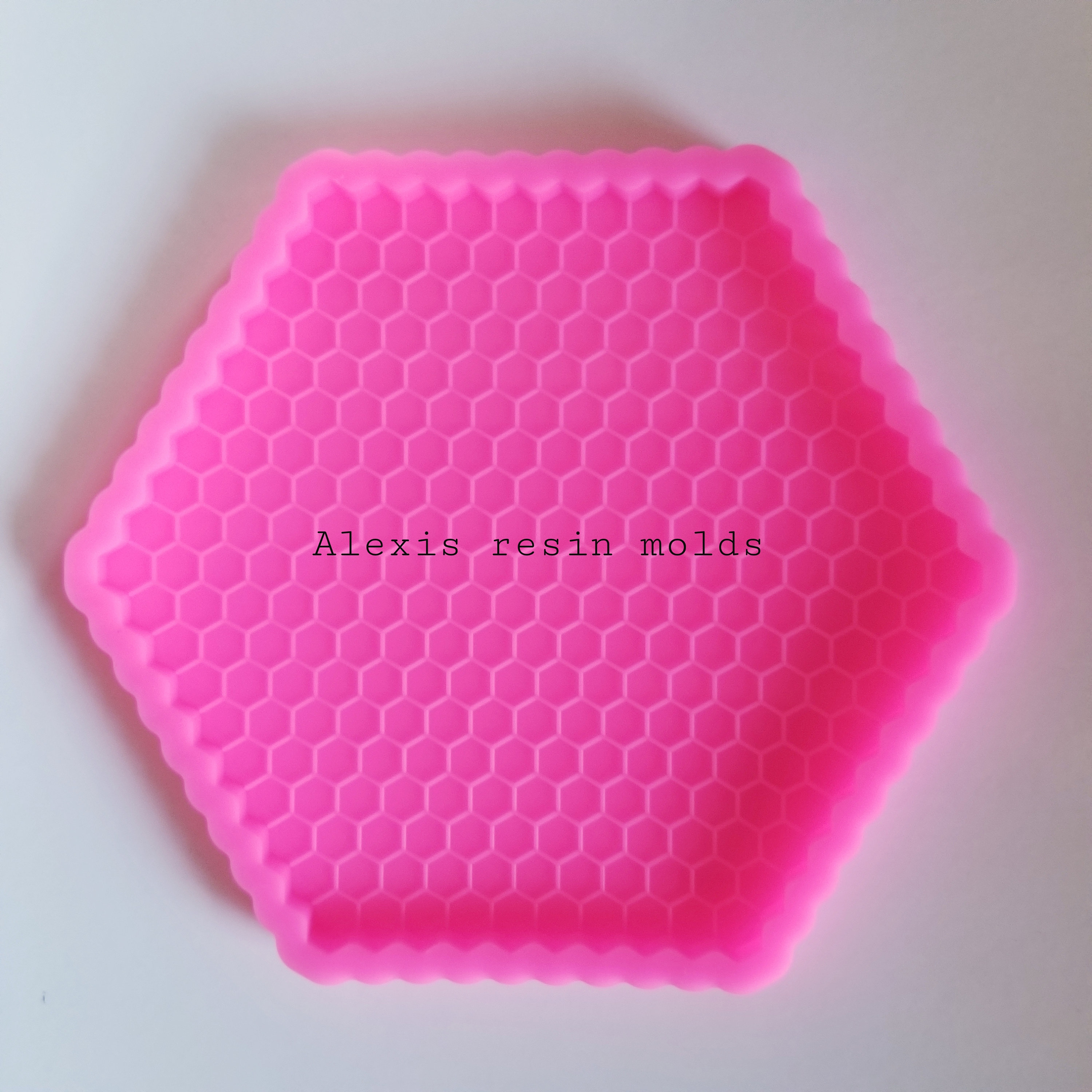 3Pcs Set Glossy Mini Silicone Mold Mini Heart/Hexagon/Circle for