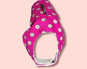 Fleece fabric - Pet Vest/Harness for small pets • Dog harness • Cat harness • Dog Vest • Cat Vest • Optional Built-in D-ring