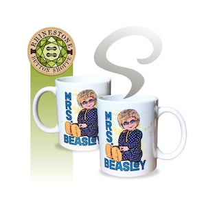 MRS. BEASLEY, Family Affair, 70&#39;s TV Sitcom, 11 oz. Coffee Mug