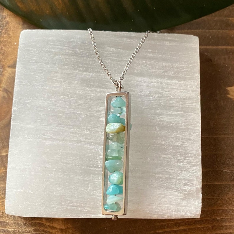 Amazonite Sterling Silver necklace