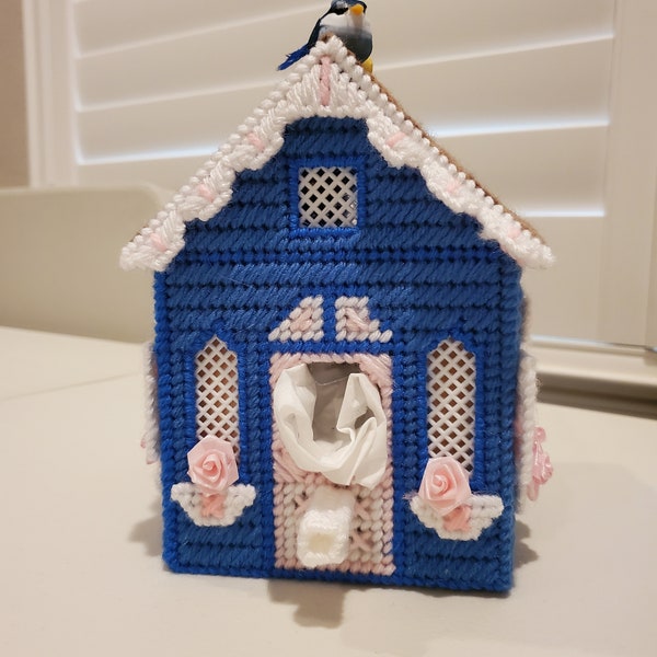 Birdhouse Tissue Box Etsy
