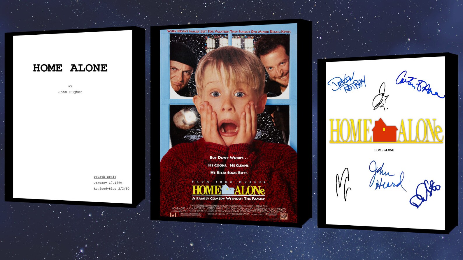 Home Alone Script / Scénario avec affiche de film et Etsy