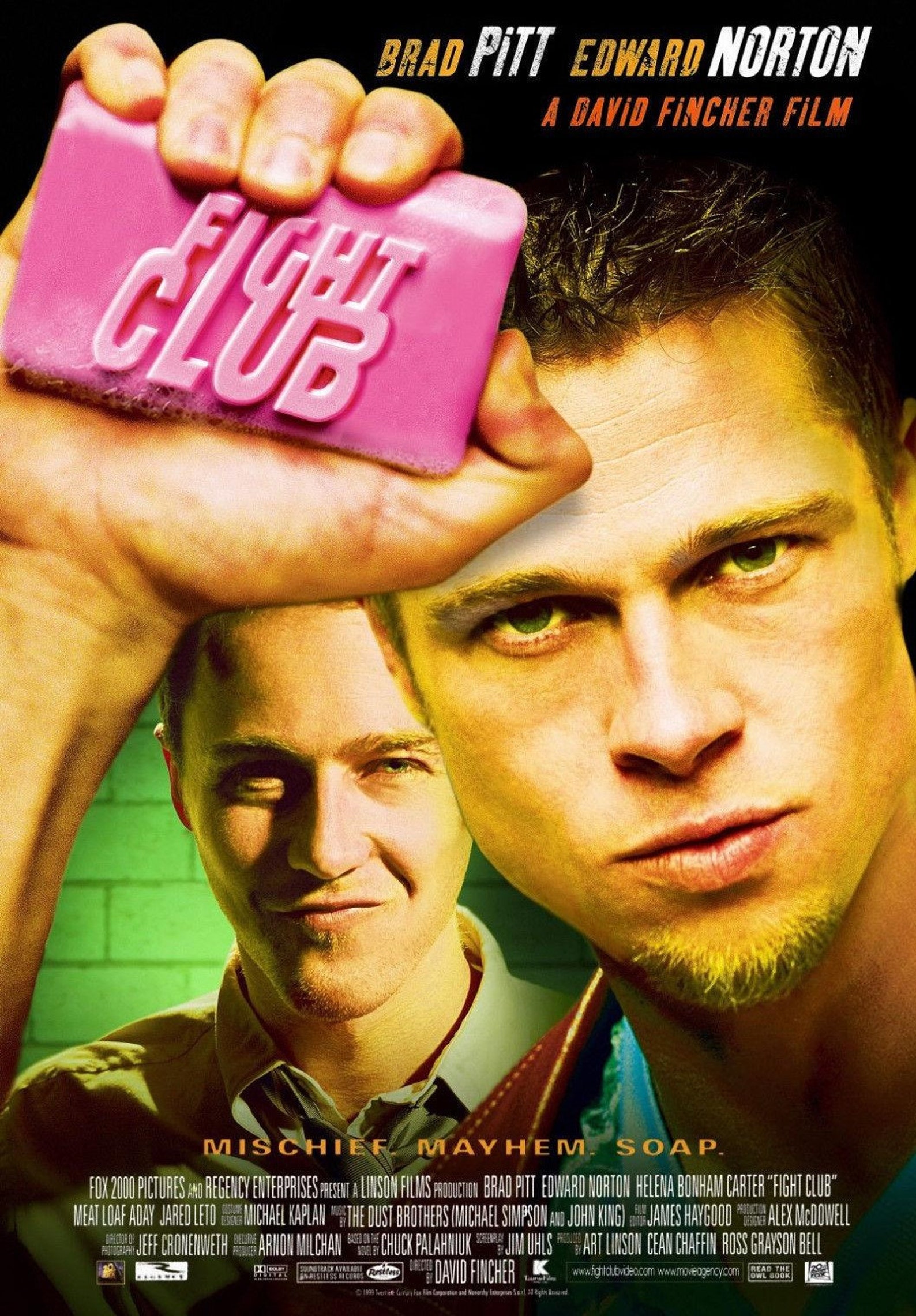 Fight Club Script/Screenplay With Movie Poster And Autographed Etsy