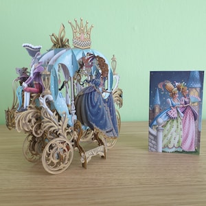 3D Karte Cinderella