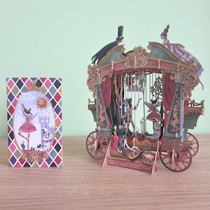 Carte 3D "Théâtre de marionnettes"