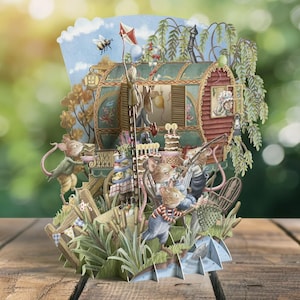 Carte 3D "Mouse Fun"