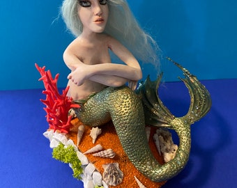 Ooak handgemachte Meerjungfrau