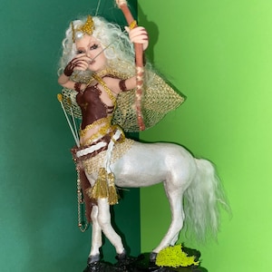 Ooak white centaur