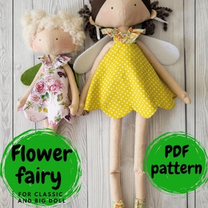 PDF pattern Flower fairy set