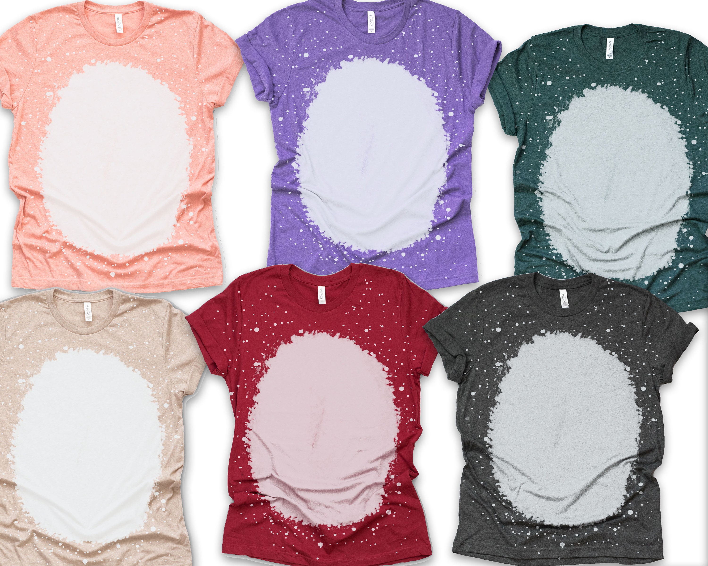 16 Sublimation Mock Up Bundle Bella Canvas 3001 Tshirts Shirts Etsy