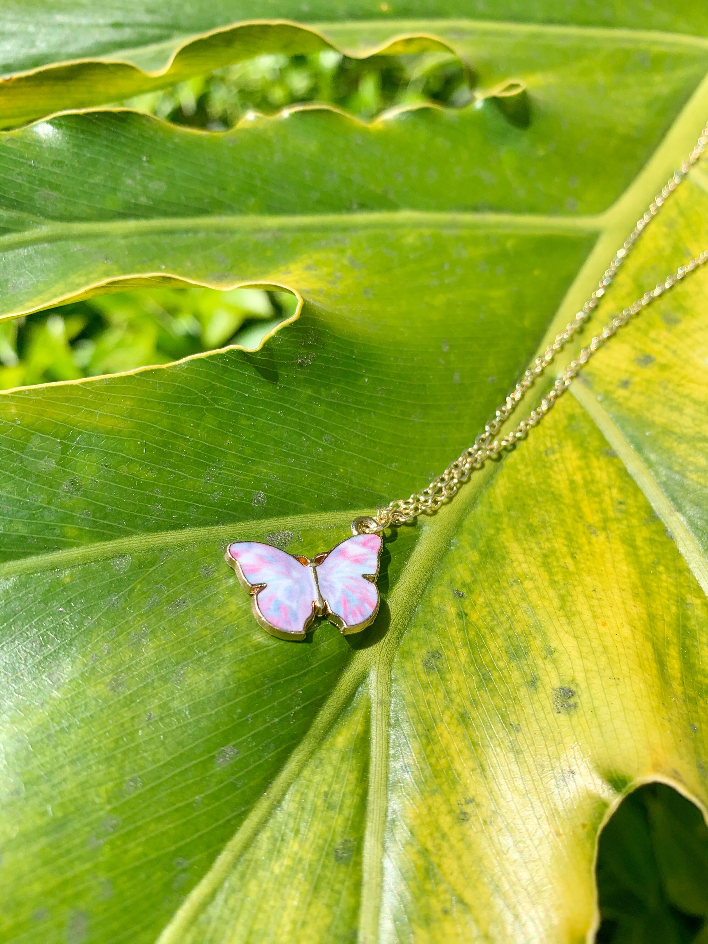 Butterfly necklace pendant necklace Etsy