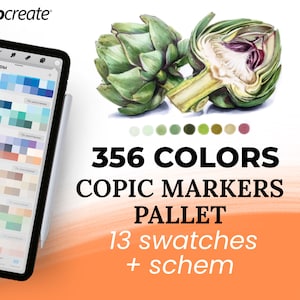Copic pallet for procreate