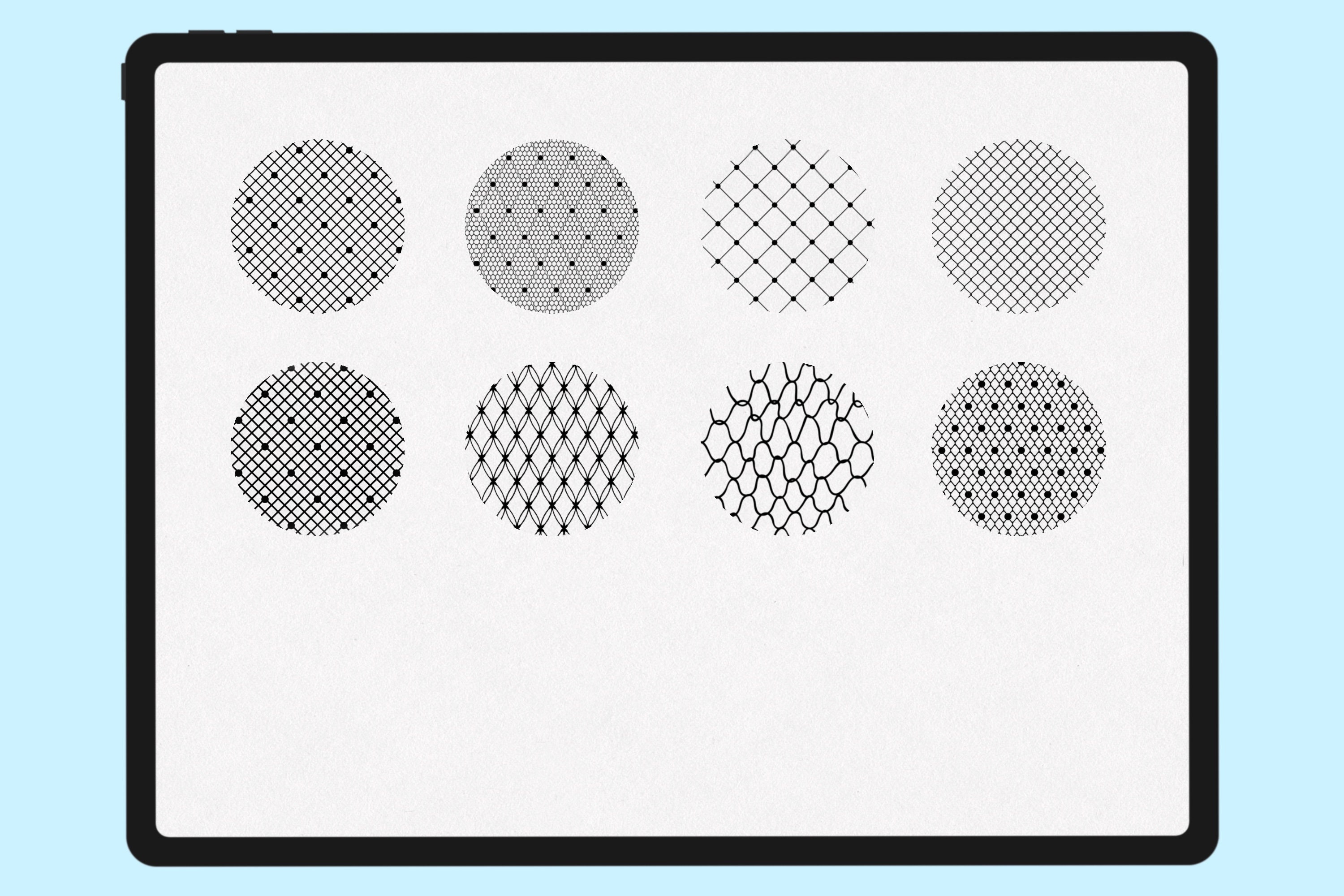 Lace Brushes - Procreate Lace Brushes - Procreate Stamps - Fashion ...
