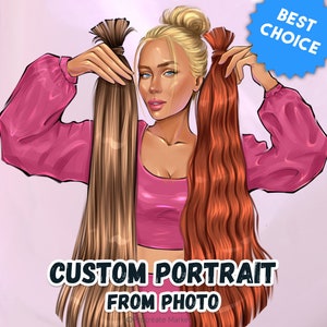 Braider Logo,Cartoon Logo,Custom Logo,Fashion Logo,Hair Bundles Logo,Hair Extension Logo,Hair Stylist Logo,Hair seller Logo,Hairdresser Logo