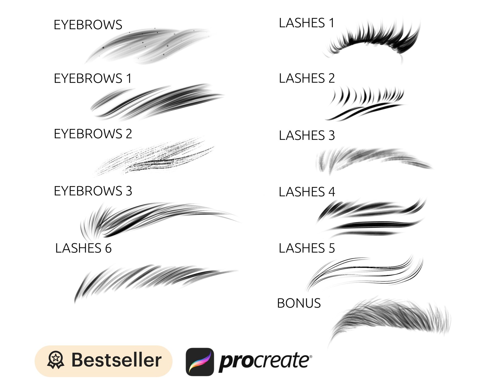 How To Draw Eyebrows On Procreate