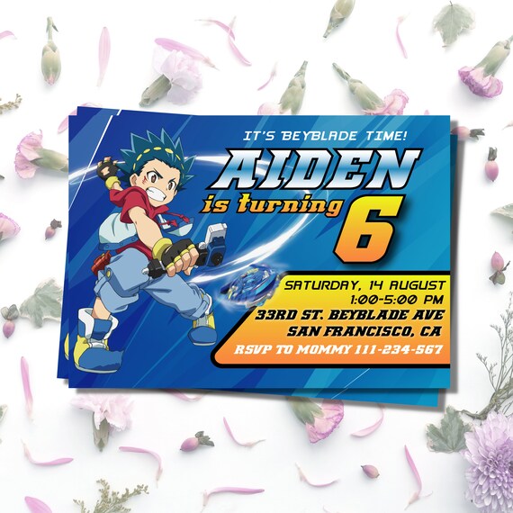 Personalized Beyblade Burst Bey Blade 