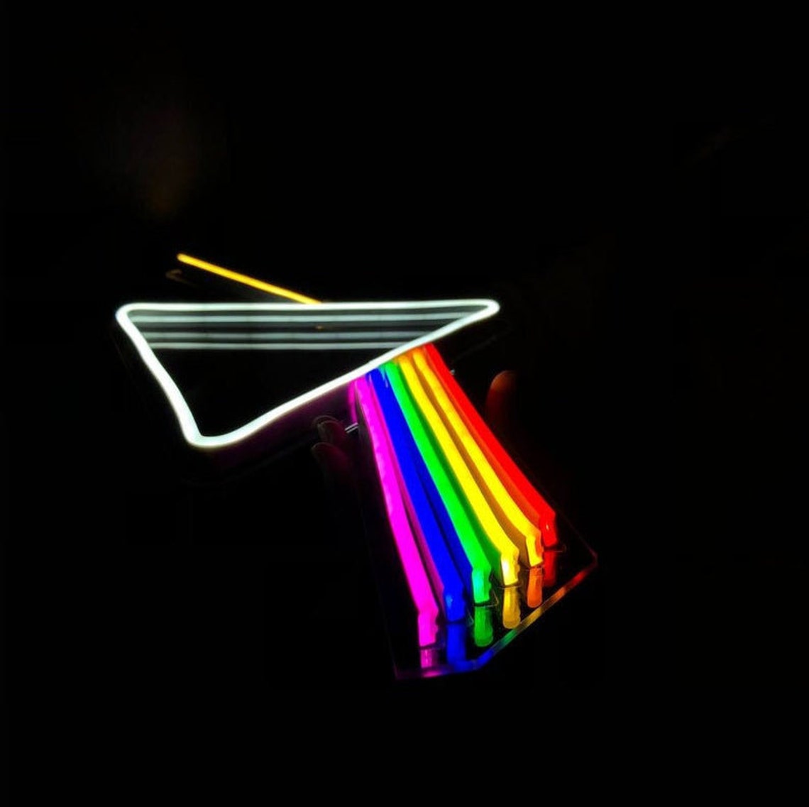 Pink Floyd Neon Sign Music neon sign LED Neon Sign pink Etsy