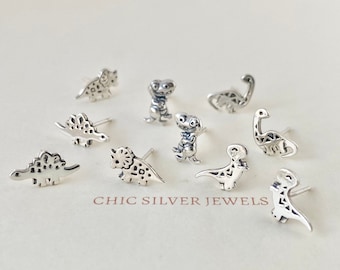 ChicSilver Sterling Silver Geometric Triangle Necklace & Stud Earrings Set - Minimalist Jewelry For Women