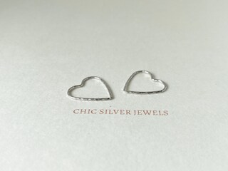 Orecchini A Cuore In Argento Sterling 925 – Piccolo Ciondolo Amore – Gioiello Delicato Con Scatola Regalo