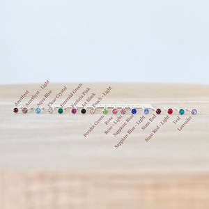 Sterling Silver Nose Stud Nose Bone 1.5mm Crystal Glass Dainty TEENY TINY Minimalist Simple Everyday Cute Small Nose Piercing Body Jewellery