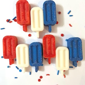 Firecracker Ice Pop Wax Melts: Fruity Summer Scent, Handmade Coconut Wax