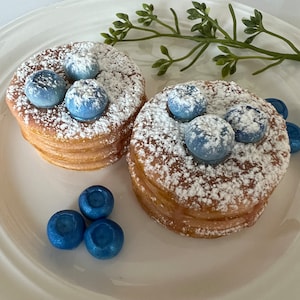 Blueberry Pancake Scented Wax Melts: Coconut Wax Fake Food, Gift Box