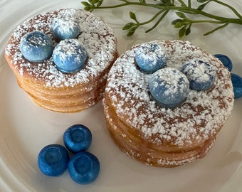 Blueberry Pancake Scented Wax Melts: Coconut Wax Fake Food, Gift Box