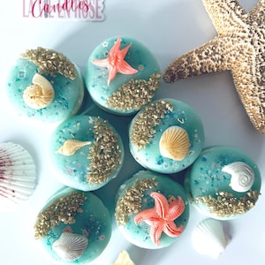 Beach Theme Wax Melts, Macaron Wax Melts, Bakery Scent, Dessert Wax Melts, Summer Wax Melts, Highly Scented, Coconut Wax, Fun Wax Melts