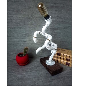 Industrial lighting  industrial decor  pipe lamp