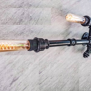 Industrial wall sconce, Modern light sconce, Steampunk wall sconce, Iron wall sconce, Edison lamp sconce, Sconce pair, Wall sconces