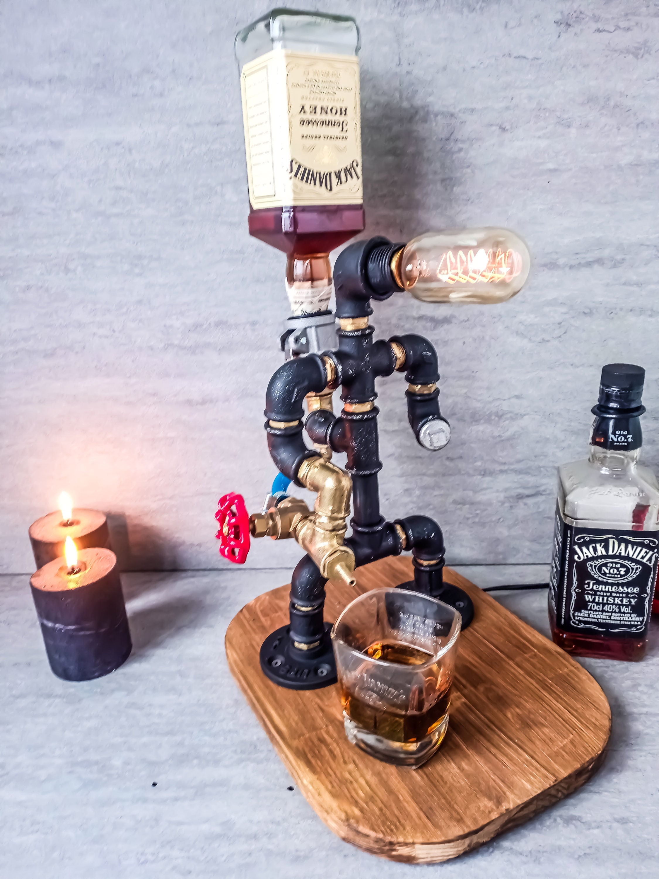support bouteille whisky steampunk – Whisky Dégustation