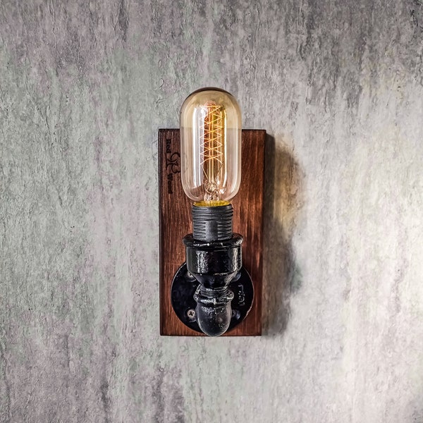 Industrial wall sconce, Modern light sconce, Steampunk wall sconce, Iron wall sconce, Edison lamp sconce, Sconce pair, Wall sconces