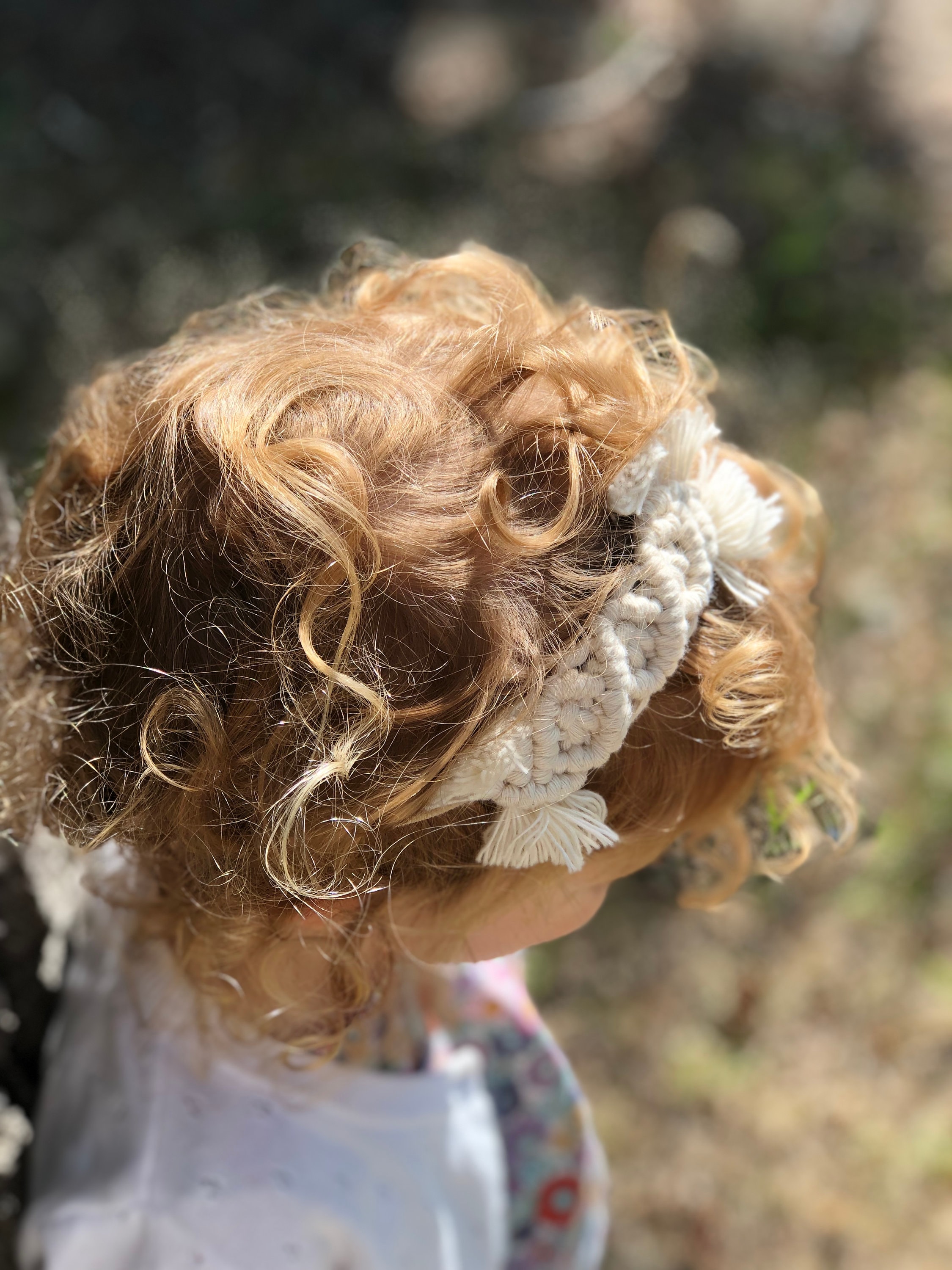 Macrame Headband, Assorted Colours, Girls Headband, Newborn 