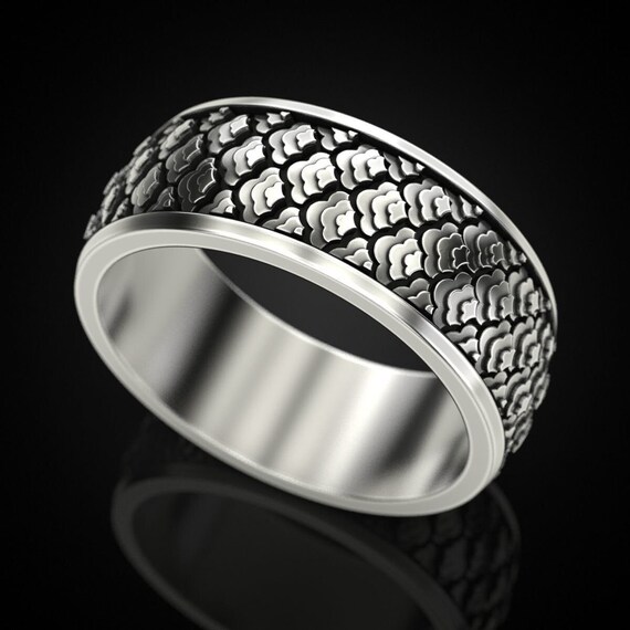 Elegant waves best sale ring