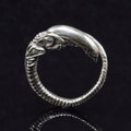 Handcrafted Silver Alien Newborn Ring - Unique Sci-Fi Collector's Jewelry - Artistic Design for Pop Culture Enthusiasts product logo