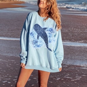 Whales of the ocean sweatshirt best sale