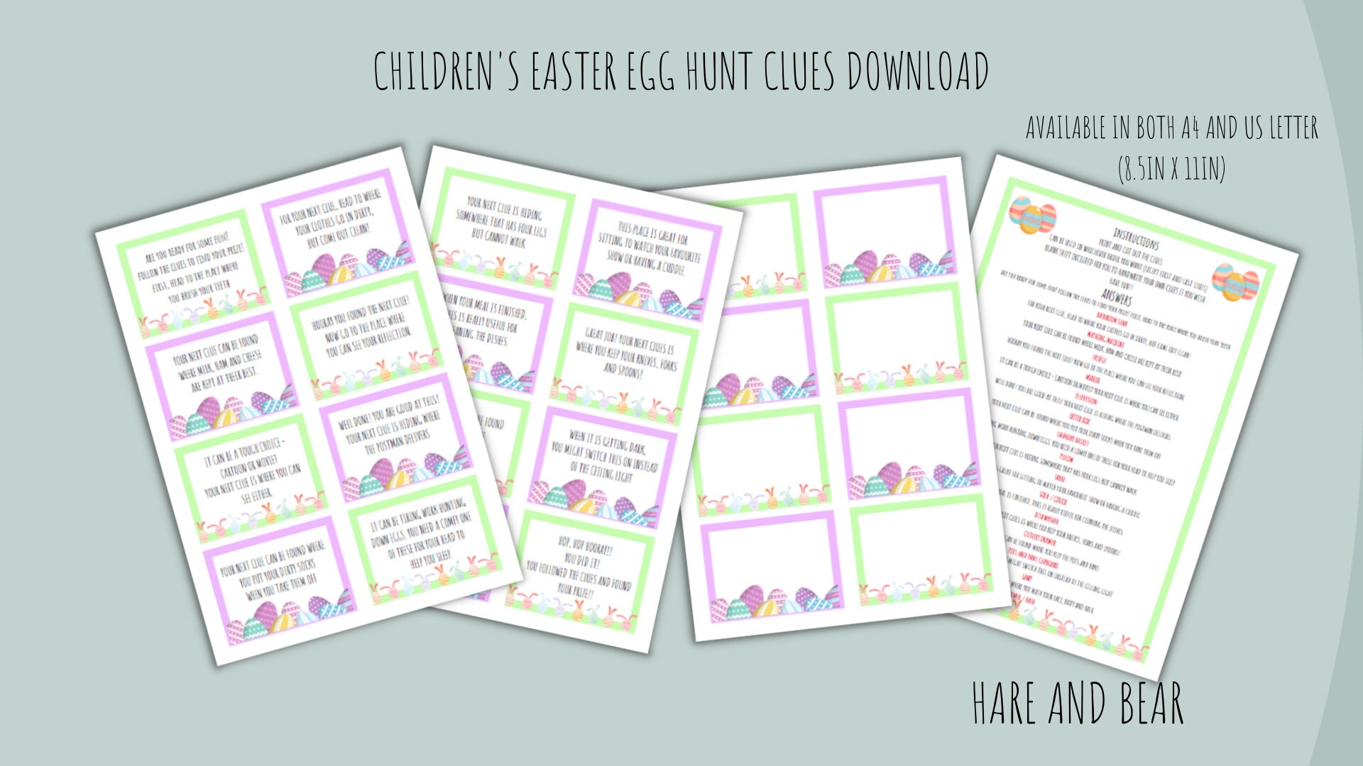 Easter Indoor Egg Hunt Printable Digital Download Easter Etsy Easter Indoor Egg Hunt Printable Digital Download Easter Etsy