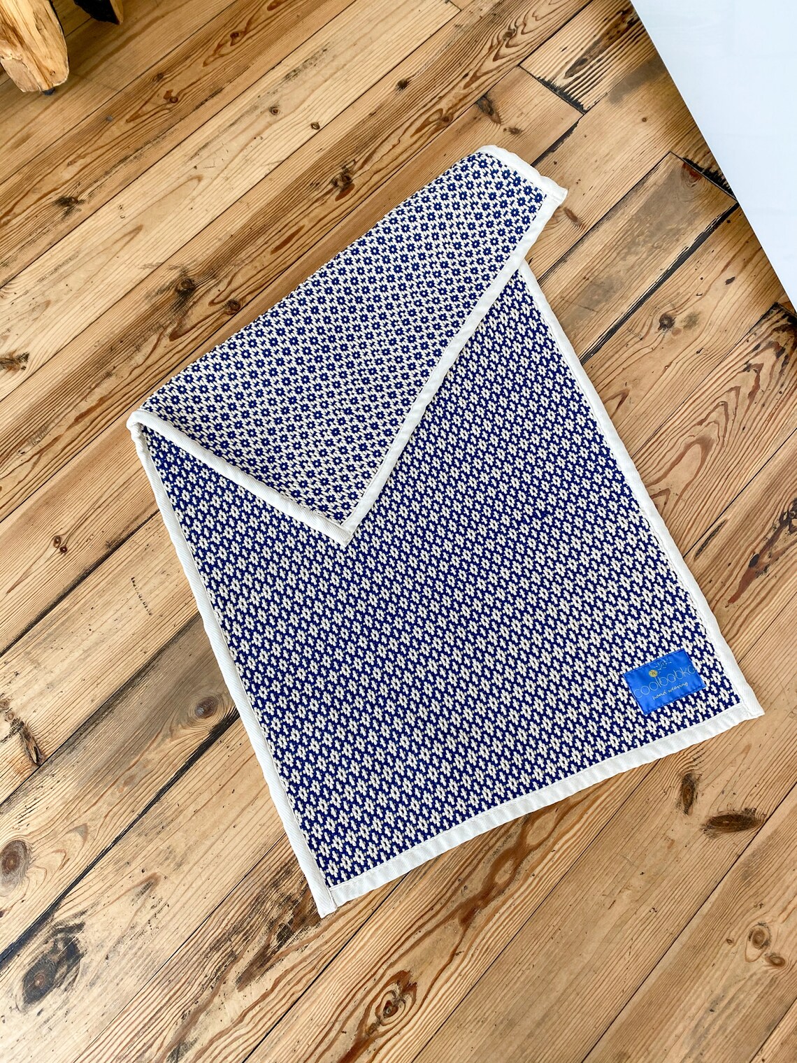Blue and white front door mat. Suitable for bath floor door Etsy