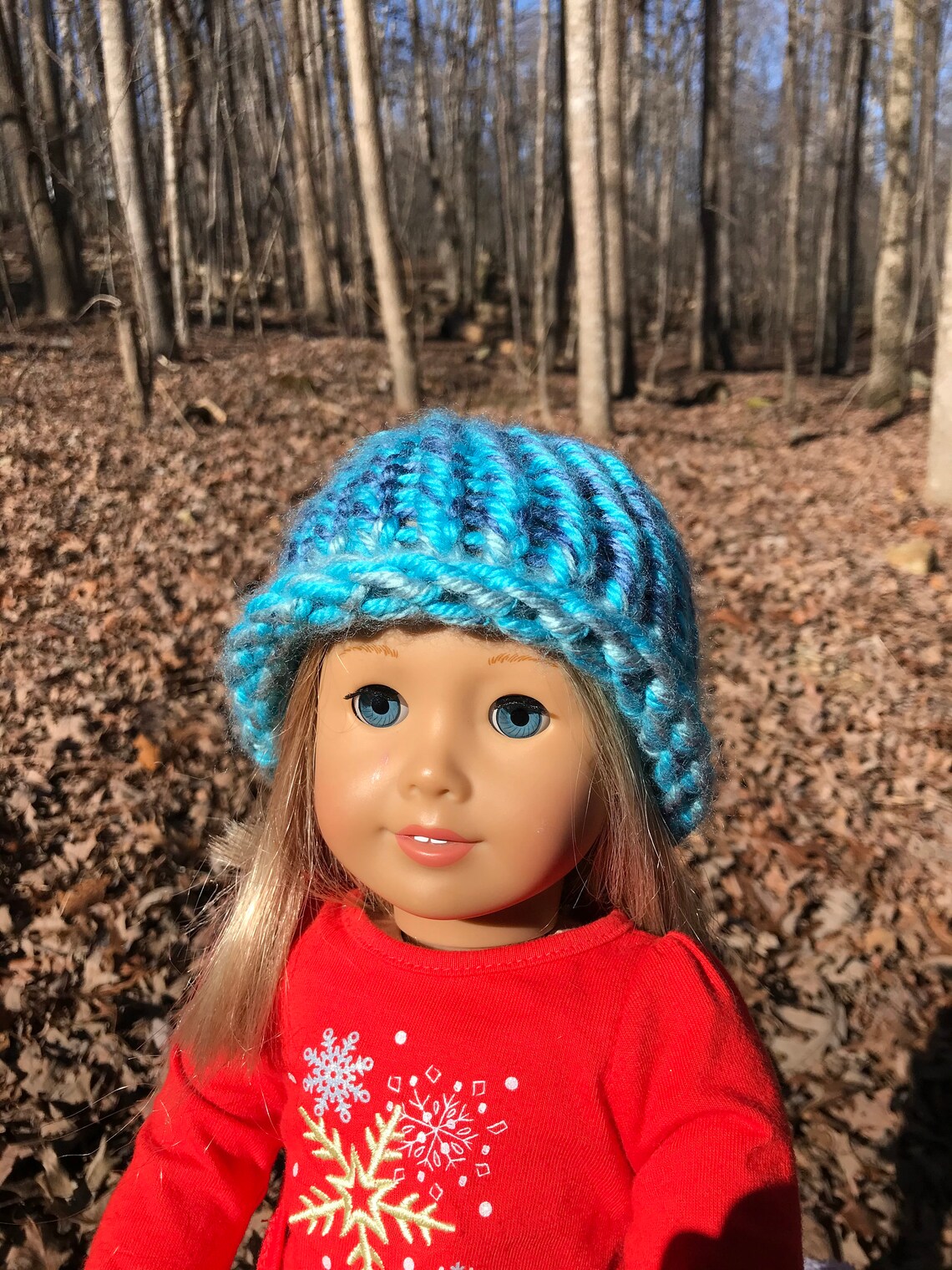 American Girl handmade knitted hat Etsy