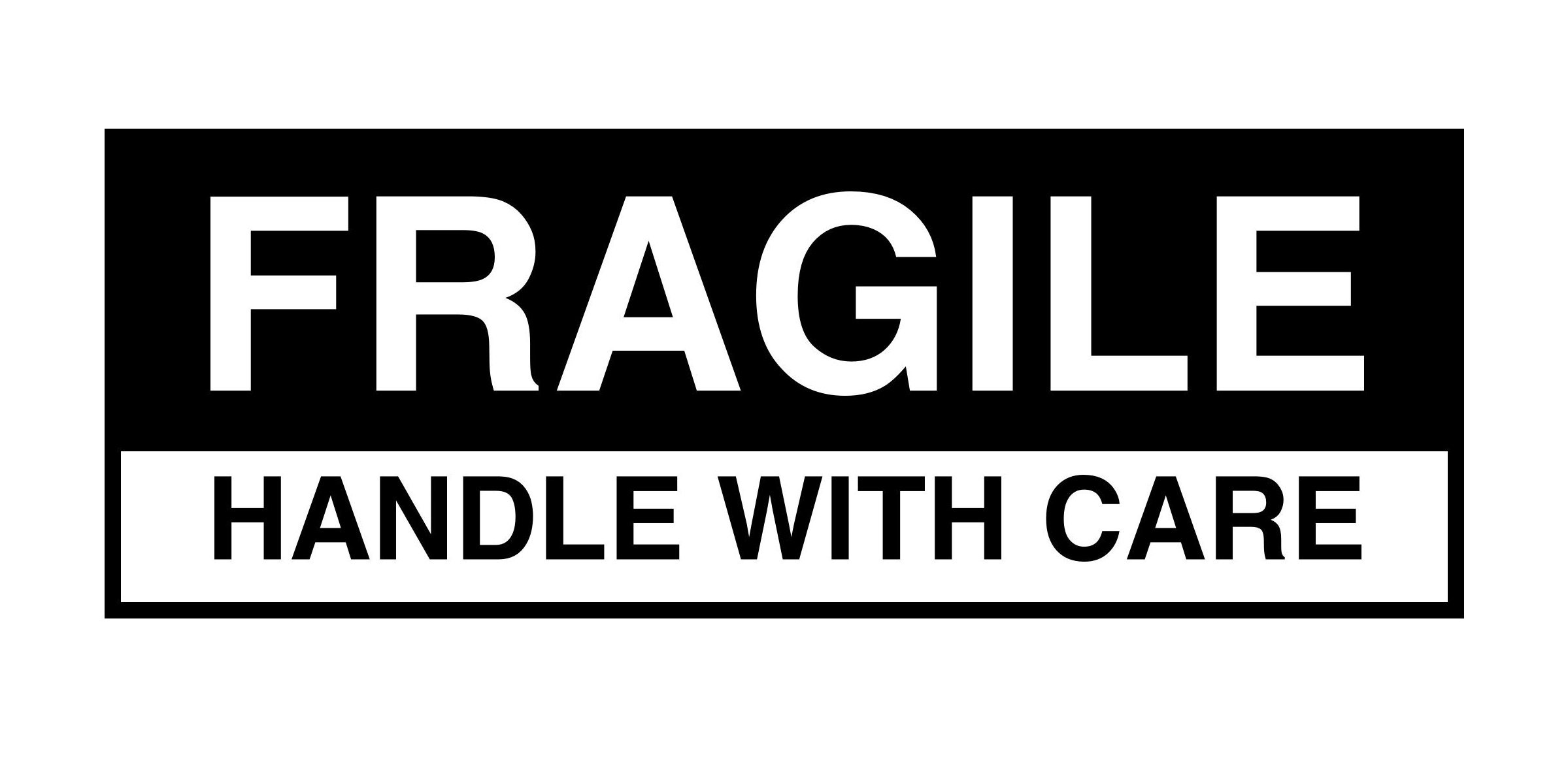 Fragile Sign SVG Fragile Label SVG Handle With Care Fragile Etsy